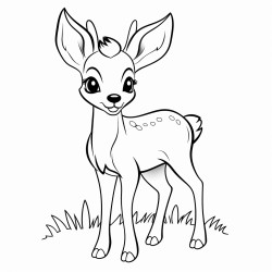 a cute deer