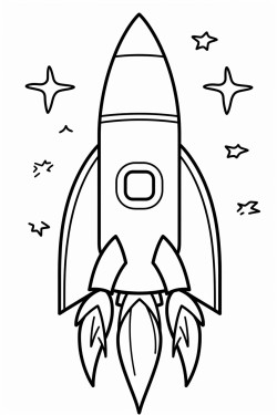 rocket during launch