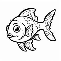 the sea cat fish simple