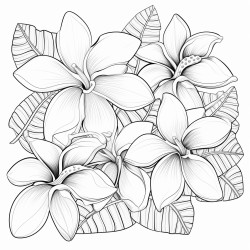 frangipanis