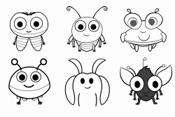 ant cat dog bee turtle frog ladybug bee spider
