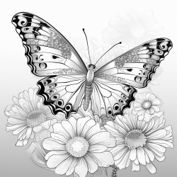butterfly on flower