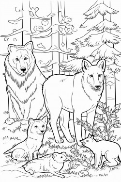 animals in nature