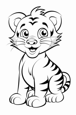 tigre bebe mama tigre y bebe