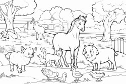 parque con animales domesticos