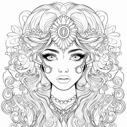 imagen aadida para colorear