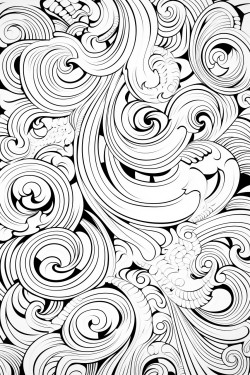 about the word procrastinate using a swirly background
