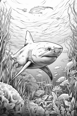 great white shark