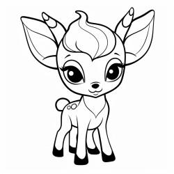 cute baby deer