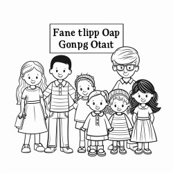 our class is a family title page