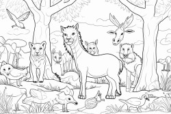 parque con animales domesticos