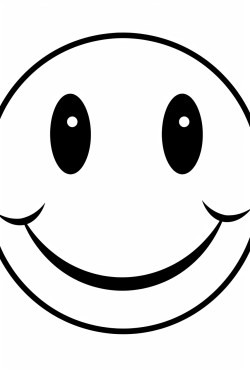 smiley face showing good