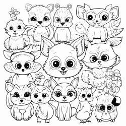 cute animals with big eyes
