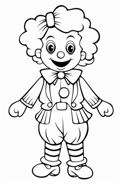 un clown
