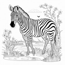 zebra