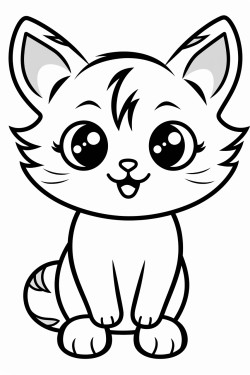 smiling kitten