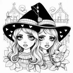 witchy cute girls