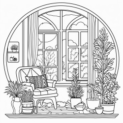 interior modern window