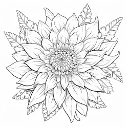 giant detailed flower