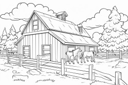 stable