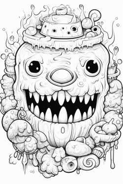 sweet monster  coozy  fantasy