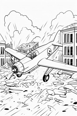 german fighter plane crashes over hamburg