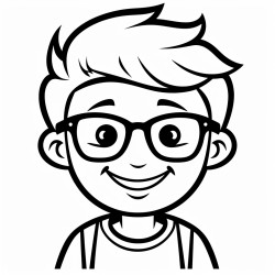 hombre calvo con lentes filosofo