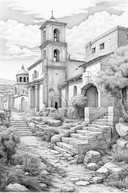 iglesia de un pueblo mgico