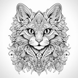 cat mandala