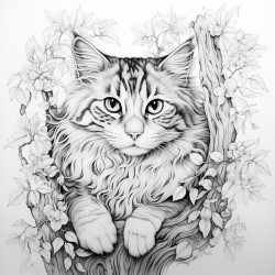 cat in the tree