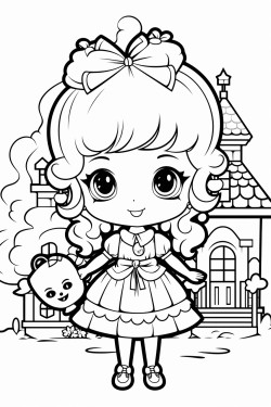 cute kawaii casa de muecas