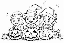 un coloriage cod sur le thme dhalloween en utilisant lindicatif prsent dans les premiers et deuximes groupes de verbes