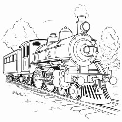 train avec mots en tr