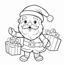 christmas coloring page