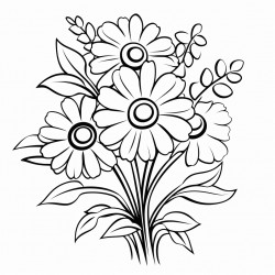 a childs colouring book image thats simple