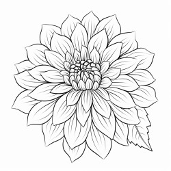 dahlia flower