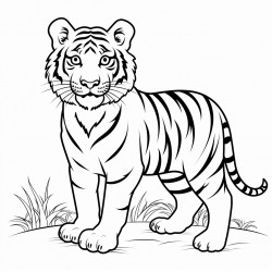 a tiger