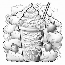 milkshake on cloud