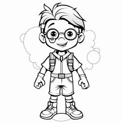 hombre calvo con lentes filosofo