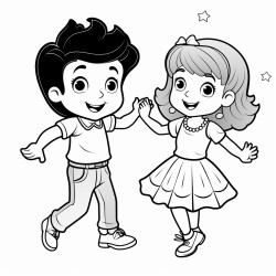 kids dancing
