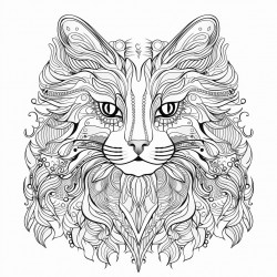 a norwegian forest cat