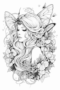 fairy makes magic