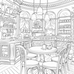 cute cafe