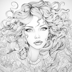 a beautiful woman