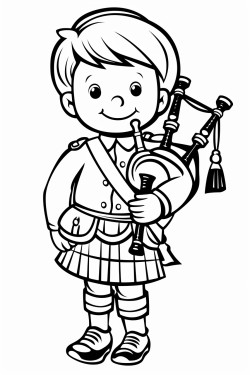 only bagpipe instrument