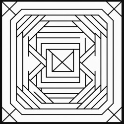 geometric pattern full page