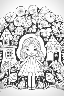 whimsical forest hidden fairy