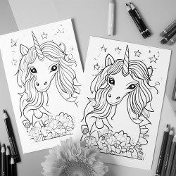 5 different unicorns