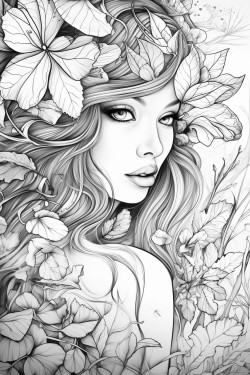 tropical forest jungle fairy