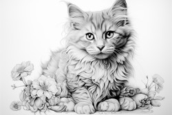 un gato